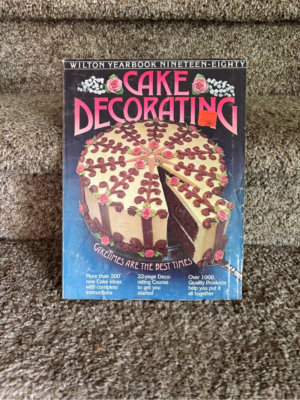 Wilton Fancifill Pans Cover — Pink & Yellow Cake Designs